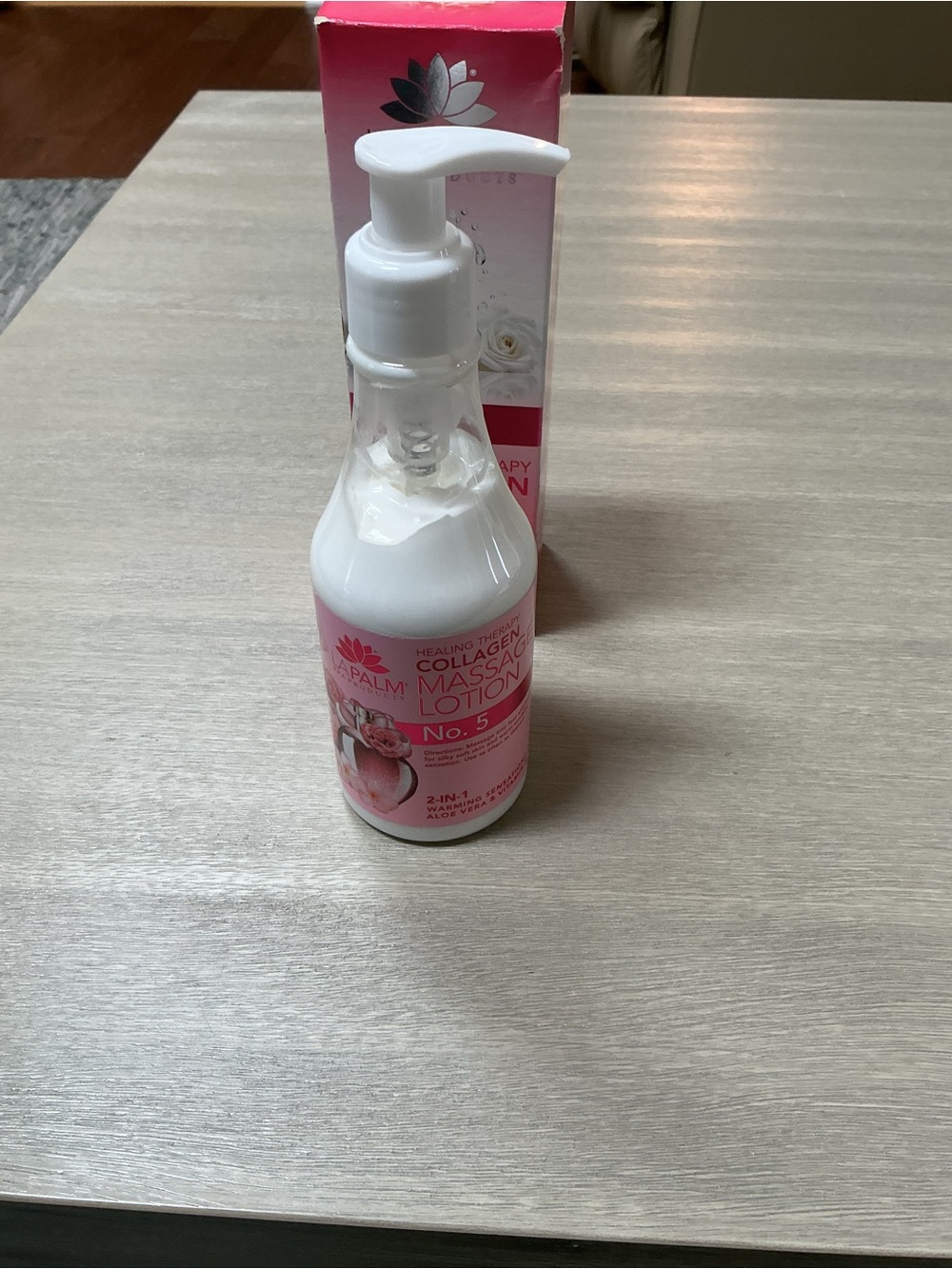 Collagen Massage Lotion No. 5 — Pink Hydrating Body Lotion
